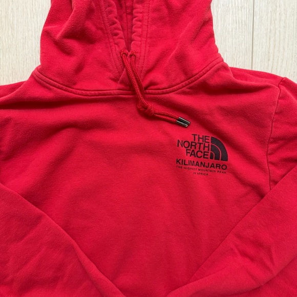 The North Face Other - The North Face Kilimanjaro Tanzania Red Hoodie Size S Graphic Sweatshirt